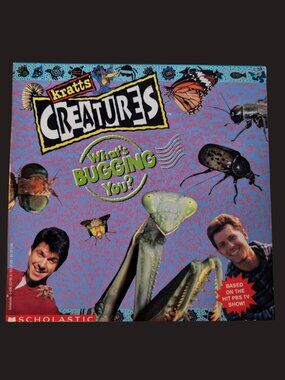 10/$25 Vintage 1997 Kratts' Creatures What's Bugging You?"